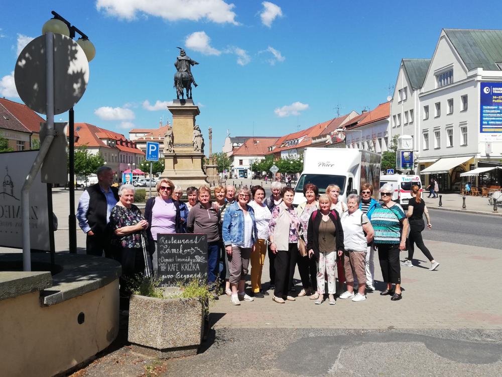 Naši senioři v Poděbradech 14. května